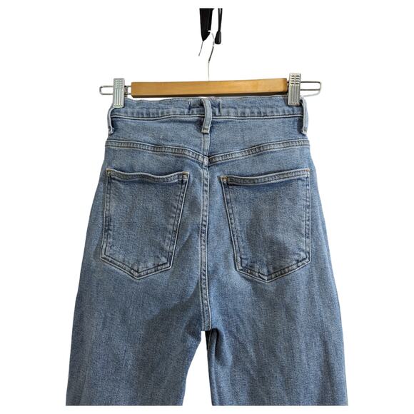 Agolde Pinch Waist Light Wash Slim Jeans Size 24 - Picture 4 of 10